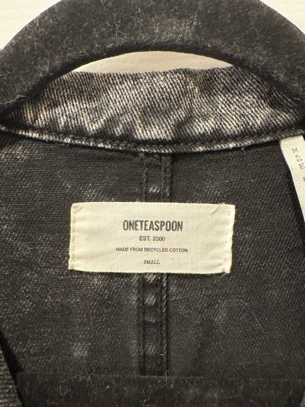 One Teaspoon Palisades Overall in Rodeo Grey Denim Romper Sz. S - Picture 8 of 9